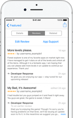 App Developer Review Responses